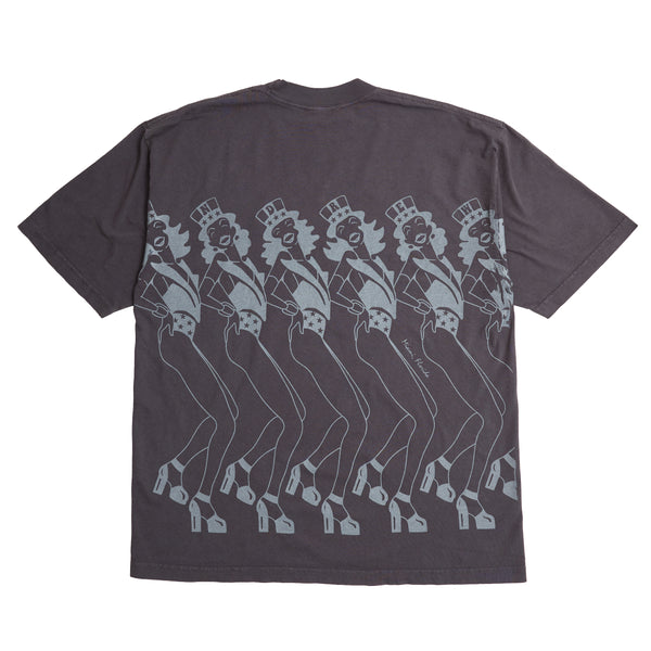 Dancers Tee - Dolphin Blue