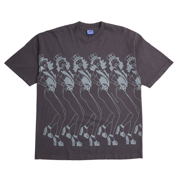 Dancers Tee - Dolphin Blue