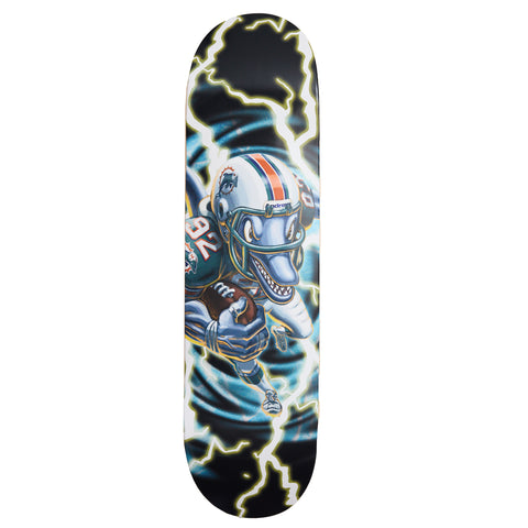 Andrew x Miami Dolphins "TD" Skateboard Deck - 8.25