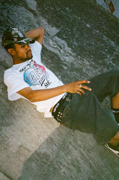 Somebody in Paris Tee - White