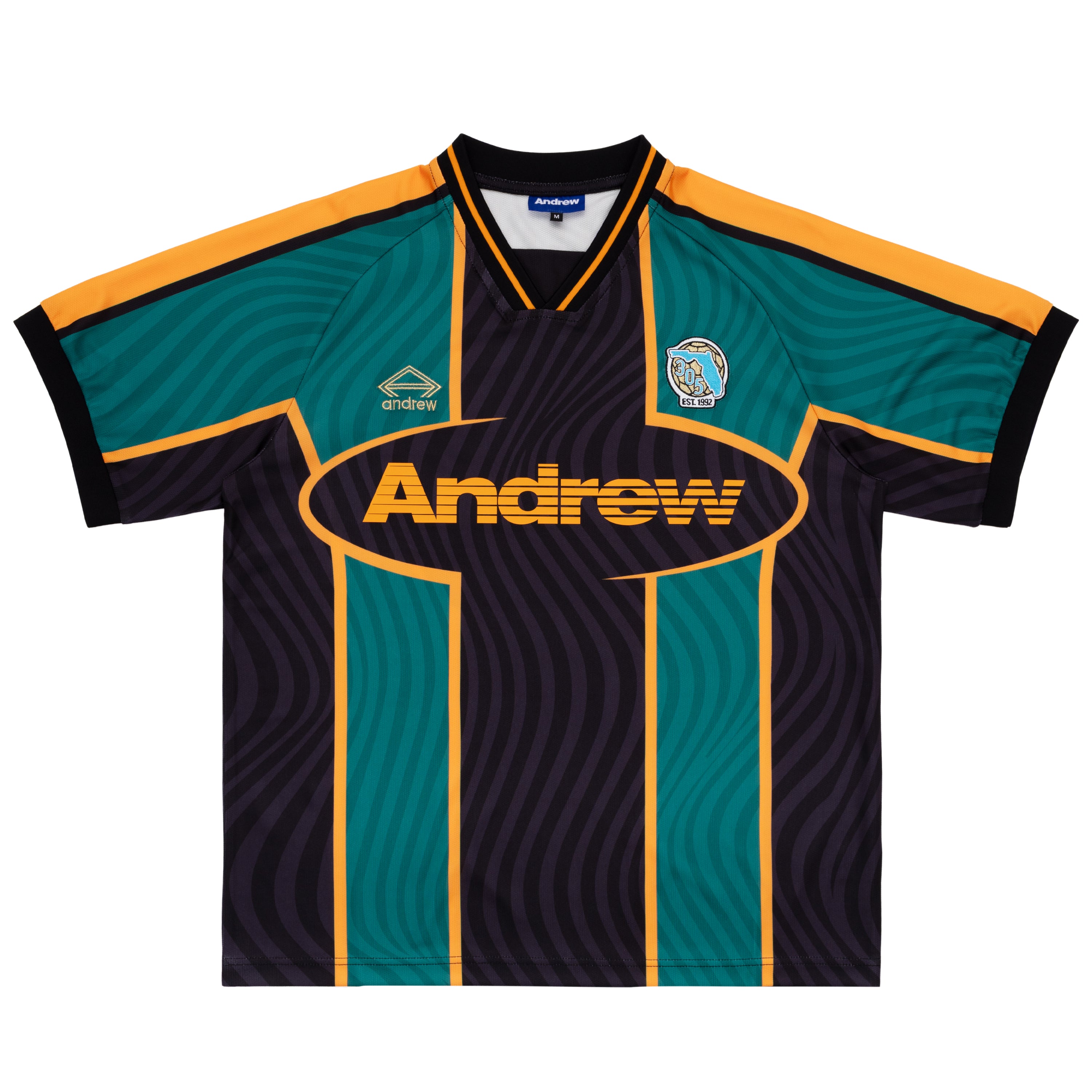 Campeones Futbol Jersey - Teal/Black
