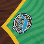 Campeones Futbol Jersey - Green/Brown
