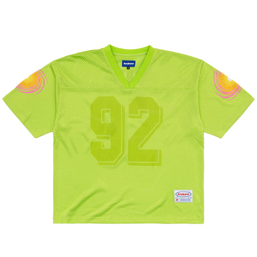 92 Tonal Football Jersey - Lime