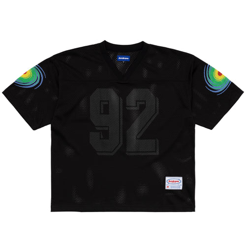 92 Tonal Football Jersey - Black