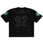 92 Tonal Football Jersey - Black