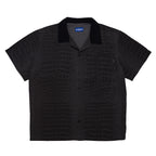 Gator Viscose Shirt - Black