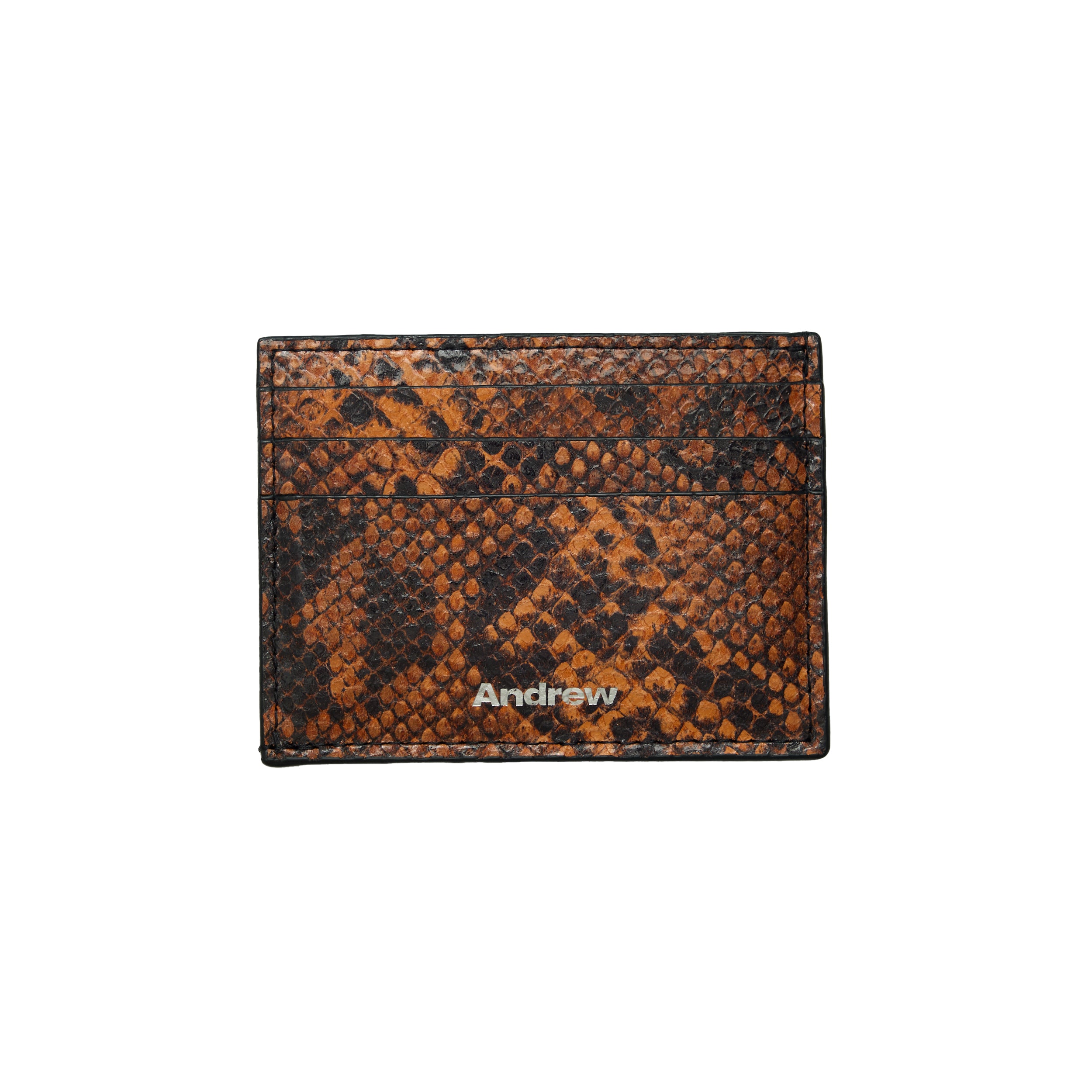 Snake Card Holder - Orange