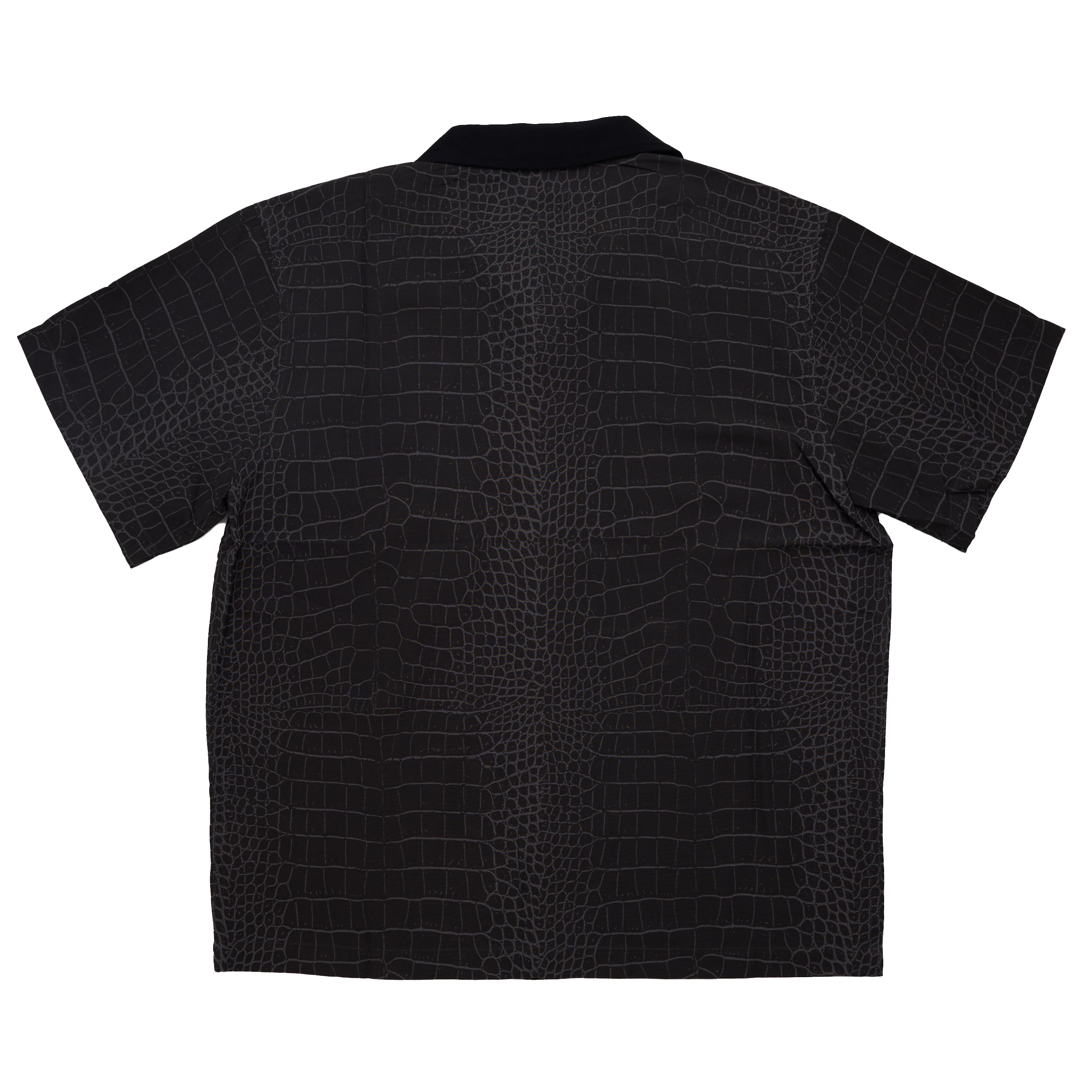 Gator Viscose Shirt - Black
