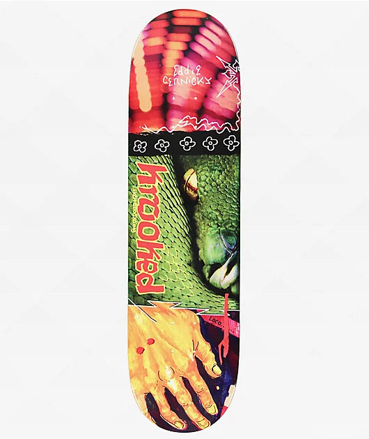 Krooked Skateboards - CERNICKY SNAKE BITE DECK-8.38