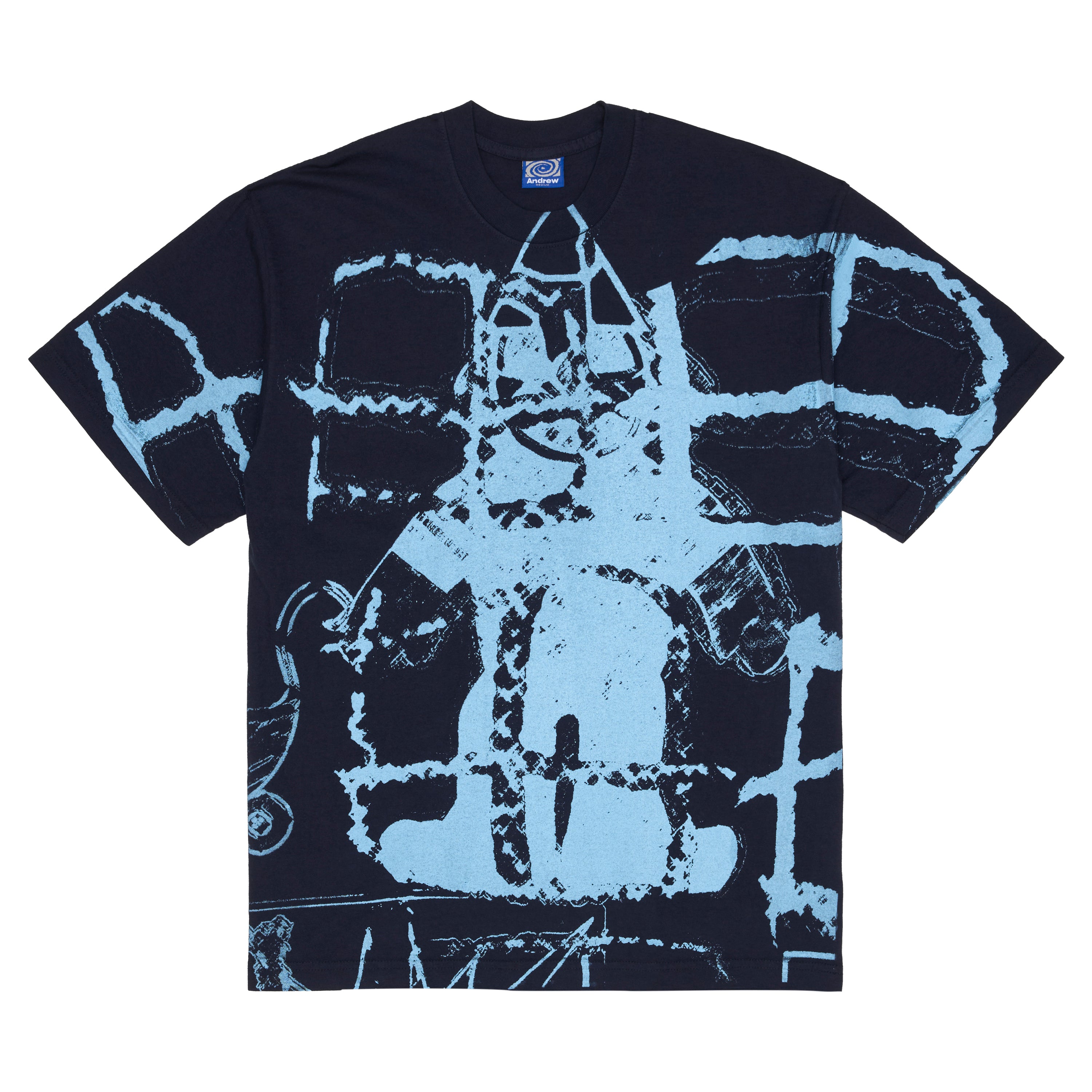 Window Clown Tee - Navy