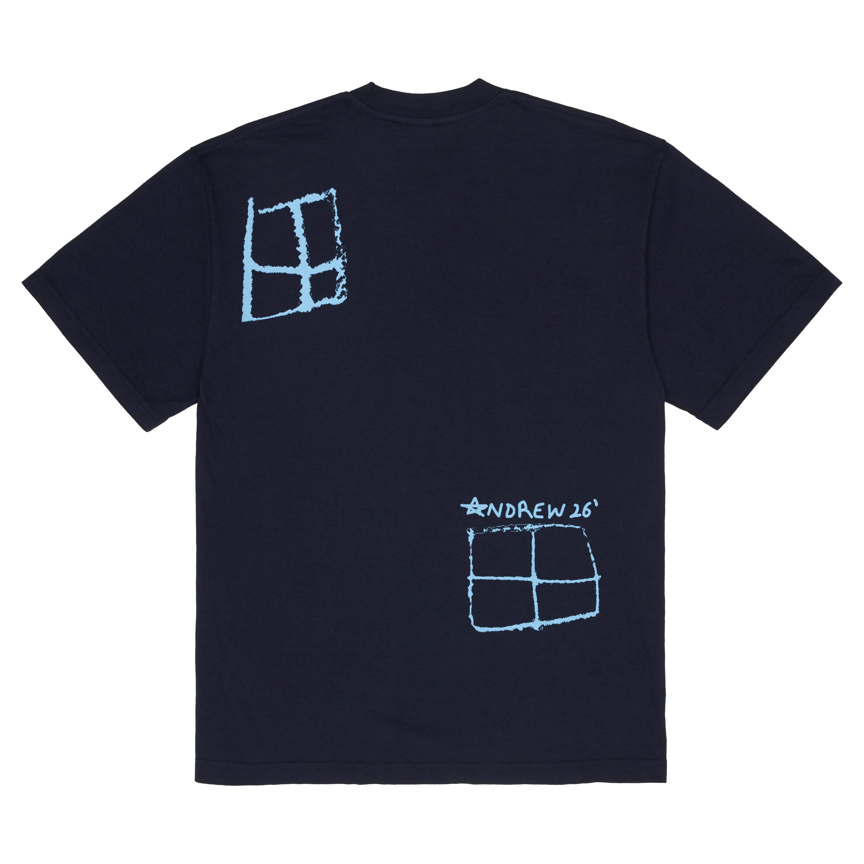 Window Clown Tee - Navy