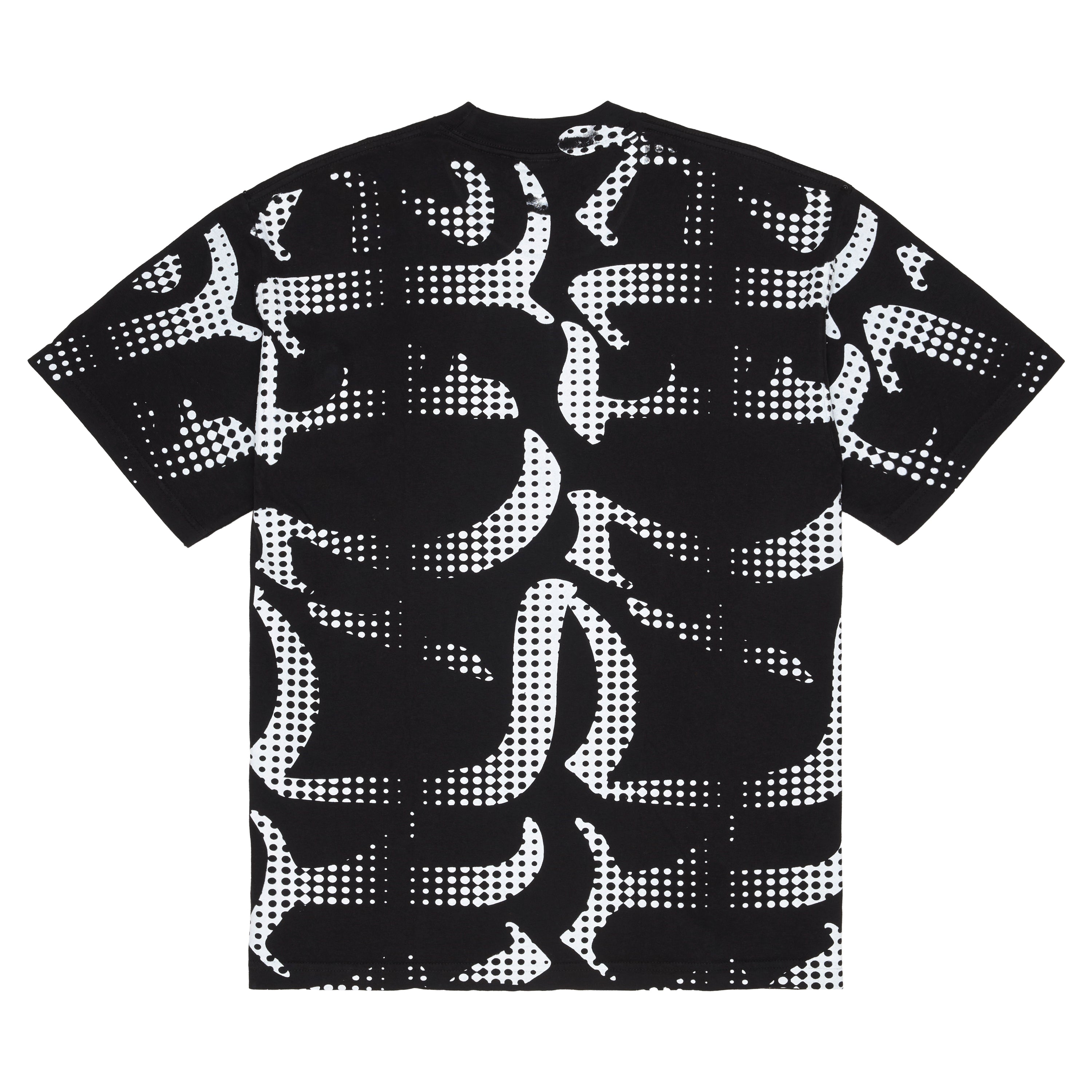 Halftone All Over Tee - Black