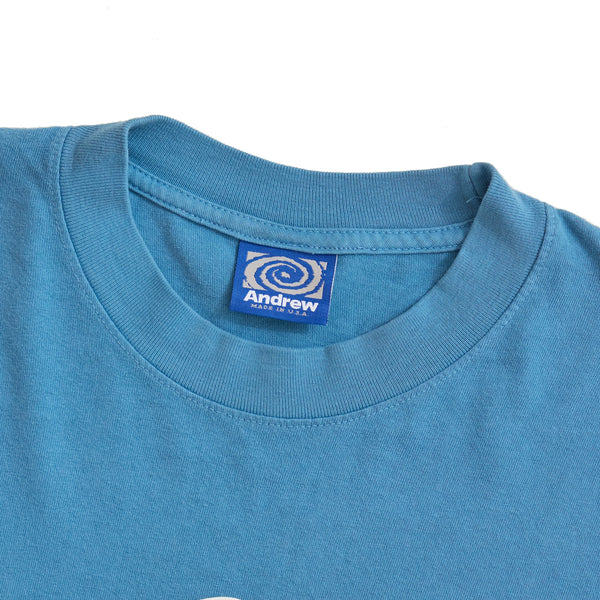 Lounge Cat Tee - Blue Moon Detail