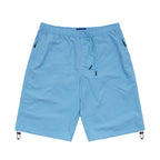 Lowercase Long Nylon Shorts - Light Blue