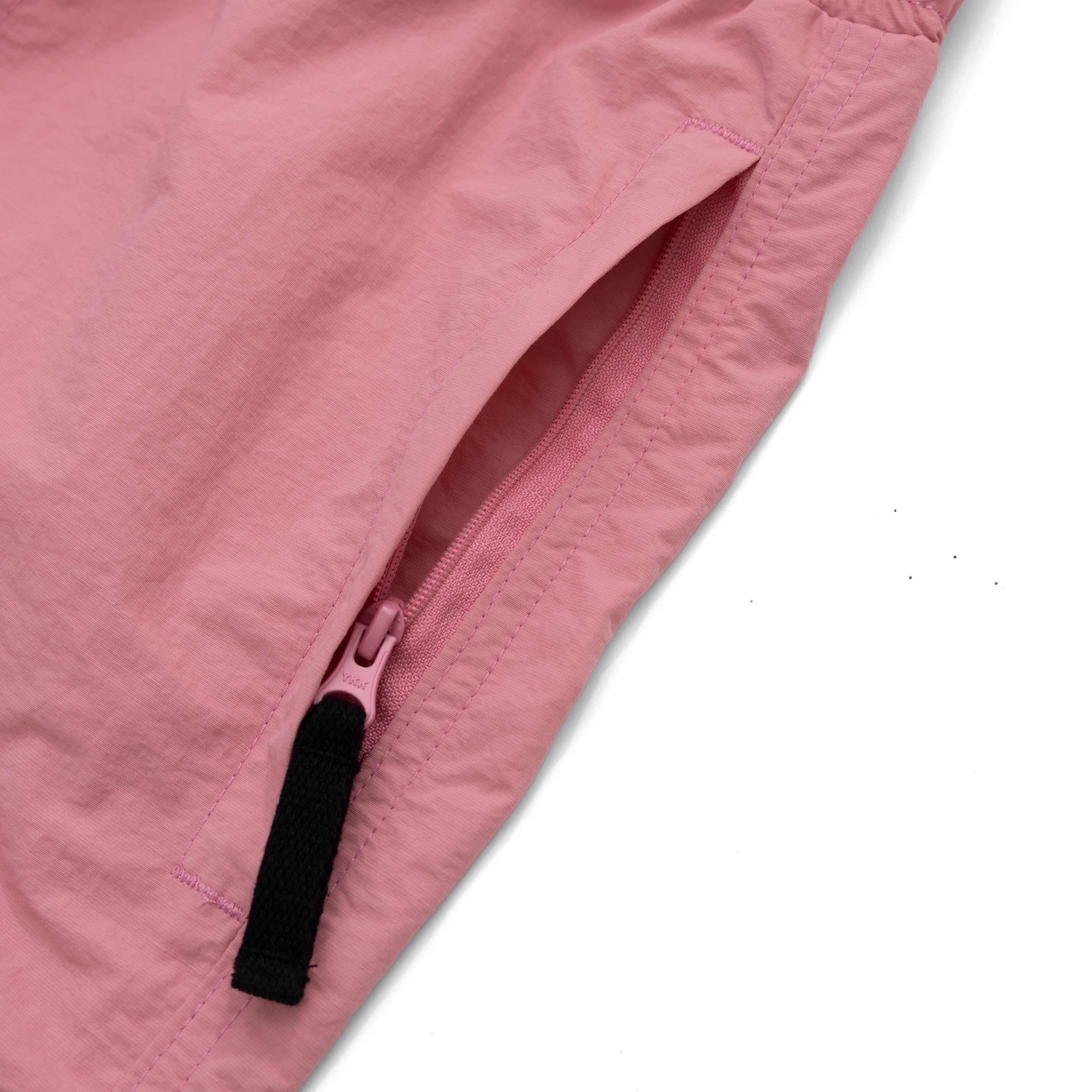 Lowercase Long Nylon Shorts - Pink