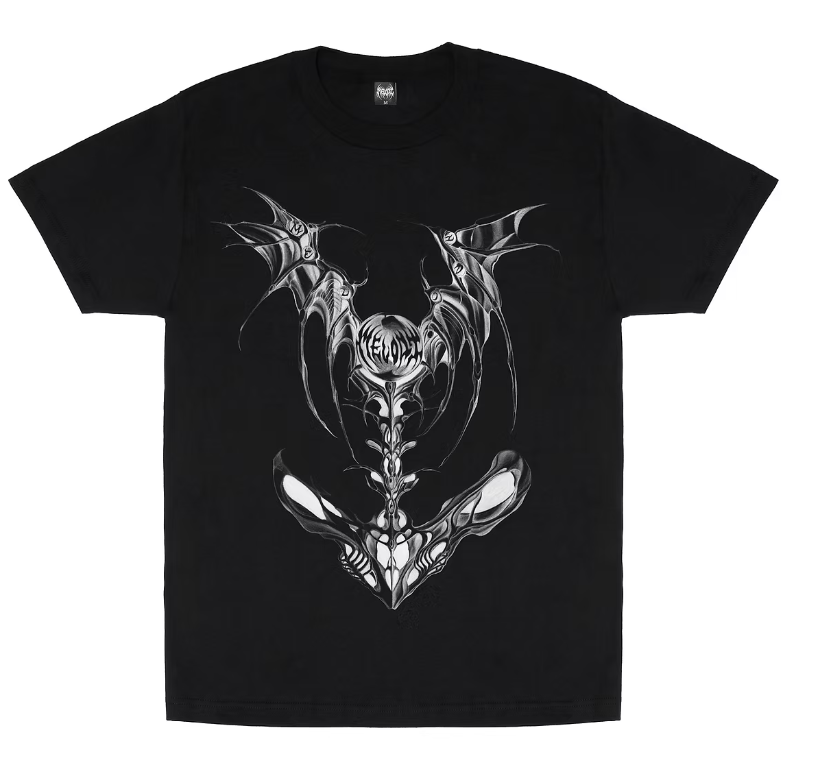 EC MELODI - EXOSKELETON TEE - black