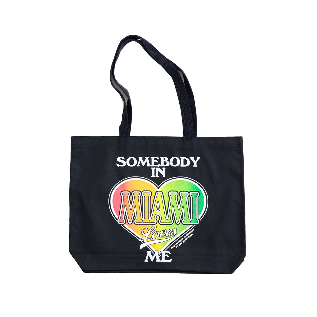 Somebody Tote Bag - Black