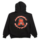 Spitfye Zip Up Hoodie - Black