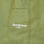Slawn x Andrew Tee - Green Shorts