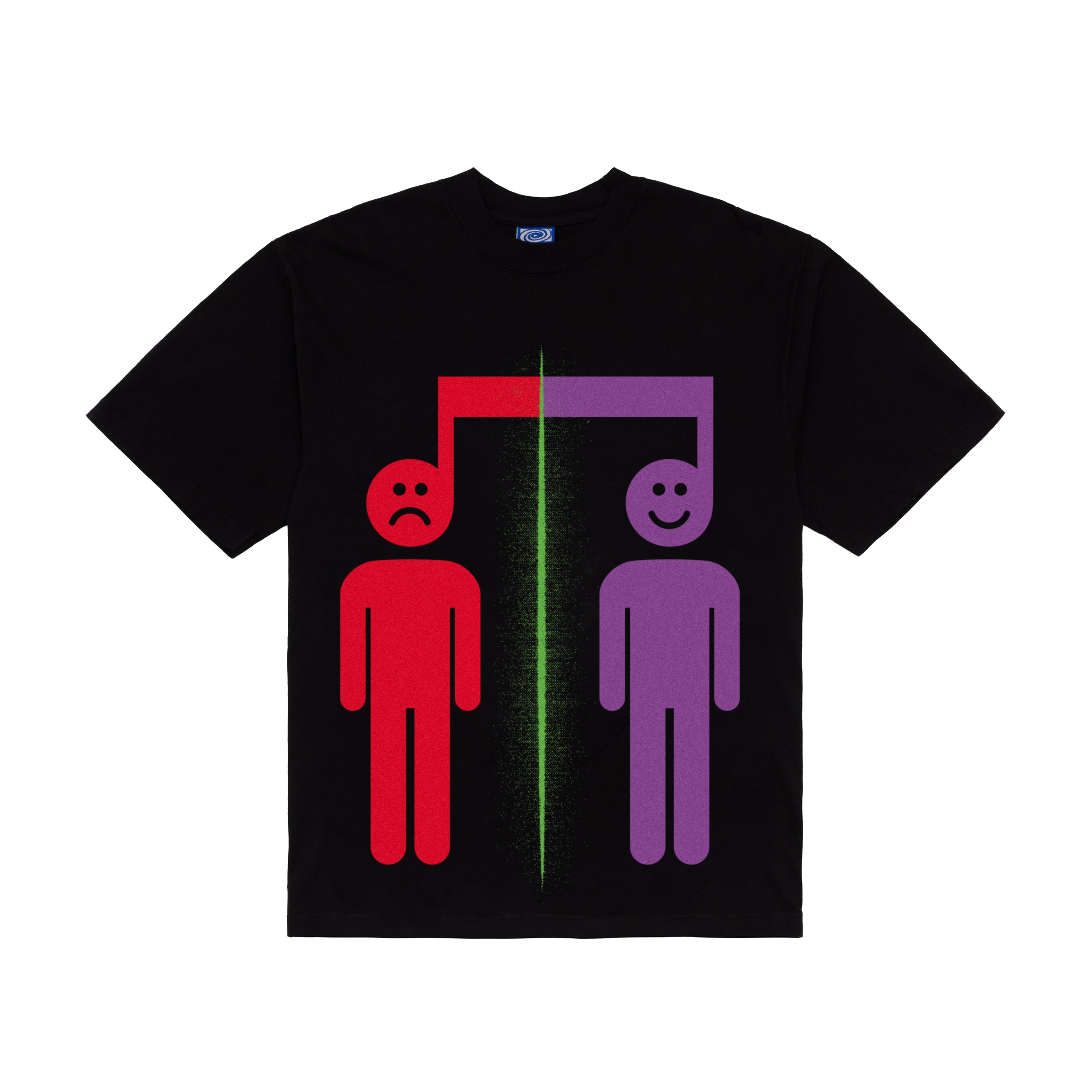 AMC '25 Black Tee - Headphones