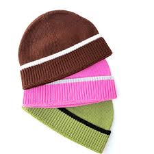 Sneeze - CONTRAST STRIPE BEANIE