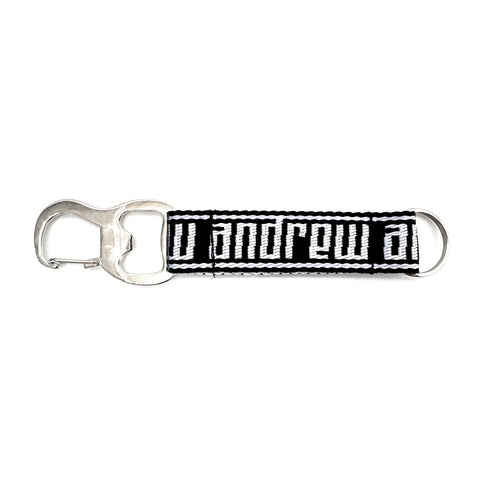 Woven Keychain - Black