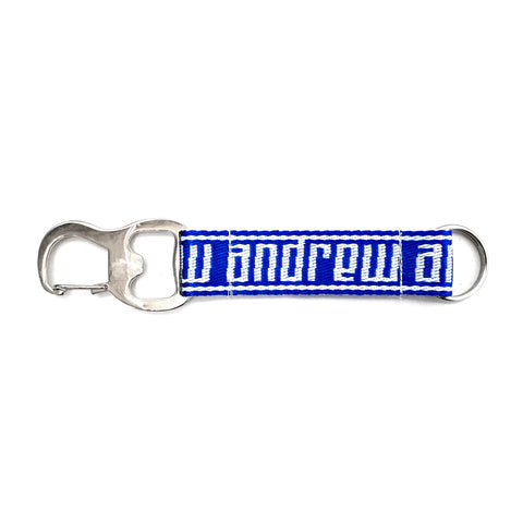 Woven Keychain - Blue