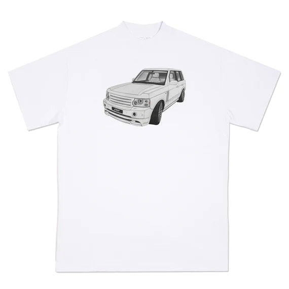 L'Art De L'Automobile - Range Rover Tee White