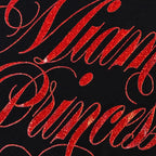 Andrew - Miami Princess Baby Tee (Black)