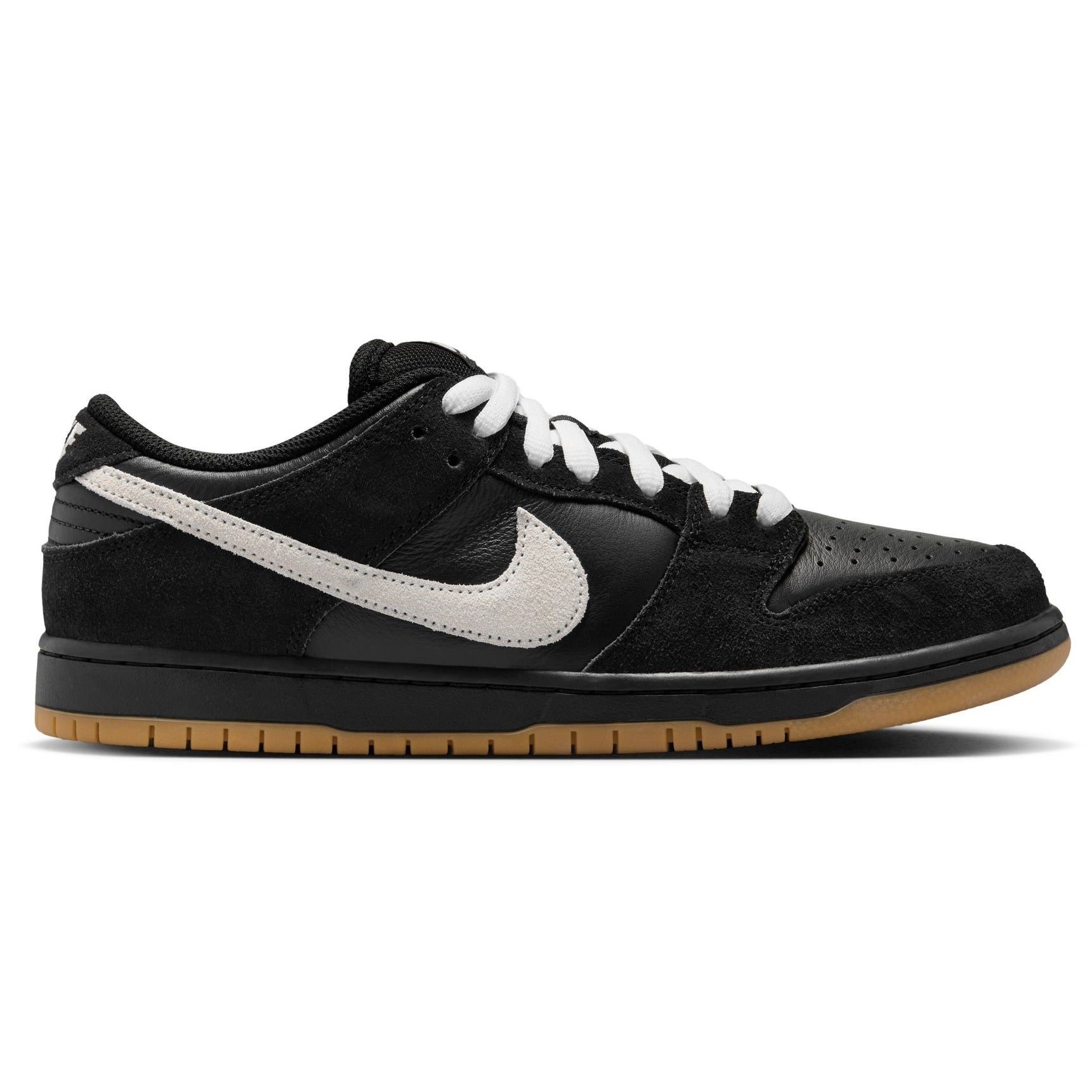 Nike SB - Dunk Low Pro SB - black/white/gum