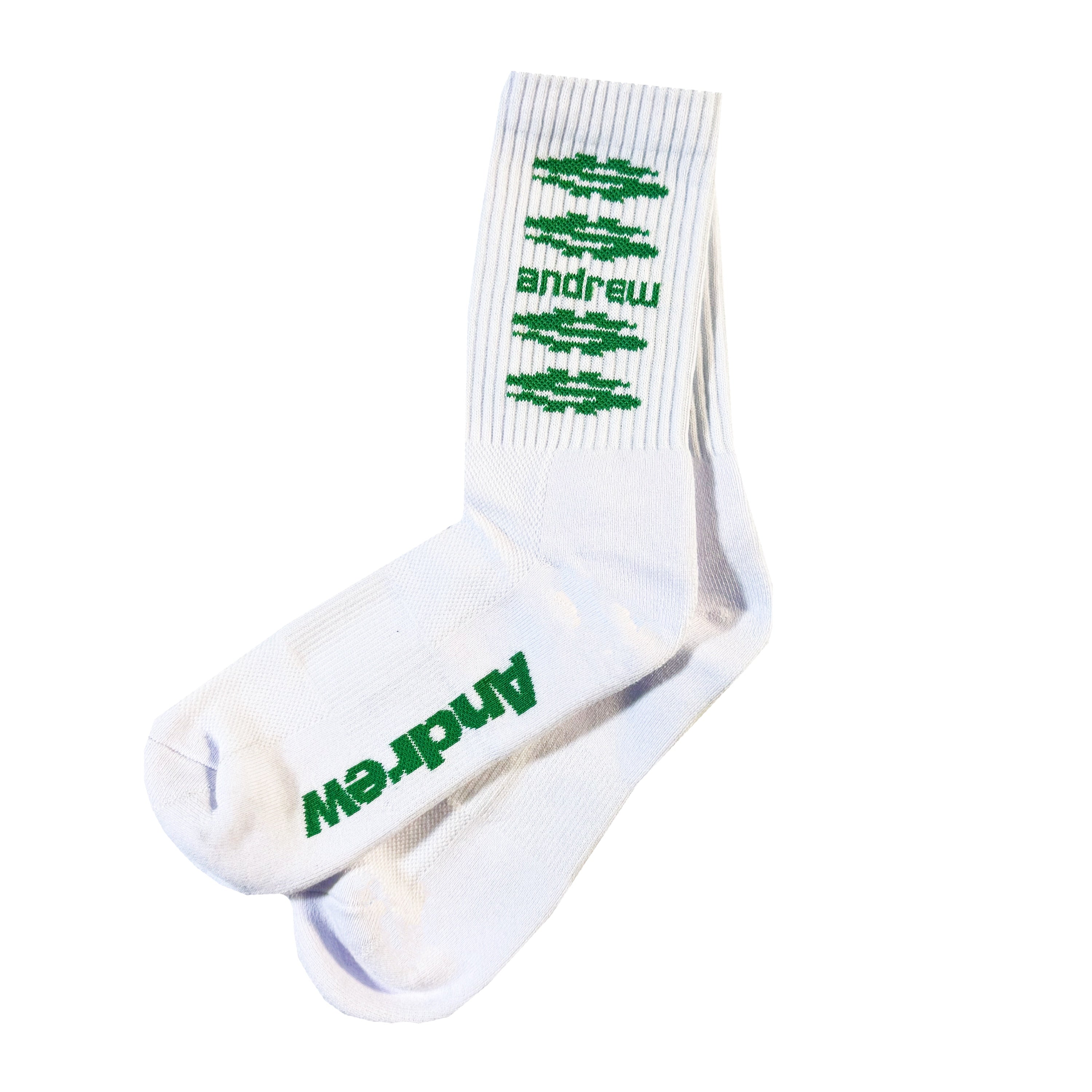 Dollar Socks - White