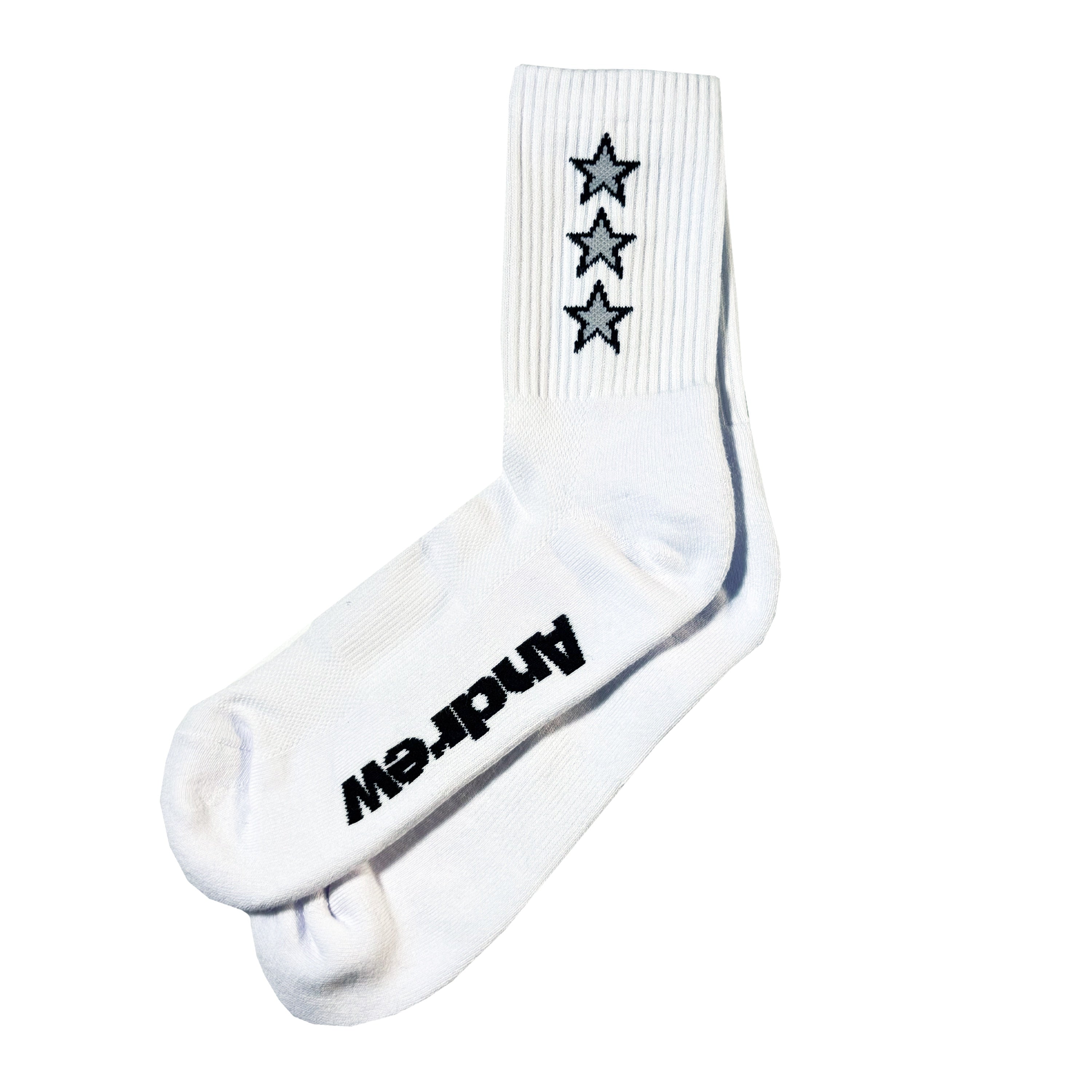 Star Socks - White